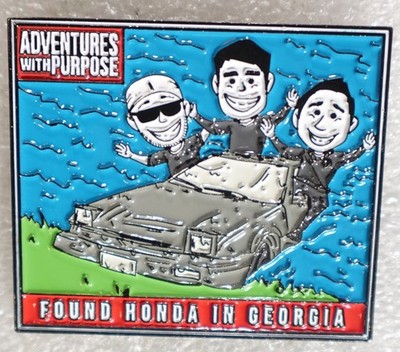 Adventures With Purpose Pinback Button Found Honda In Georgia 2021