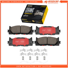 Front Ceramic Brake Pads FOR 2007 - 2017 Toyota Avalon Camry Lexus ES300h ES350!