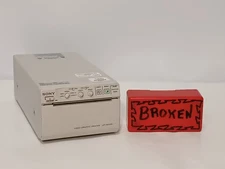 Sony UP-890MD Video Graphic Printer 08245909 Crothall Healthcare *FOR PARTS*