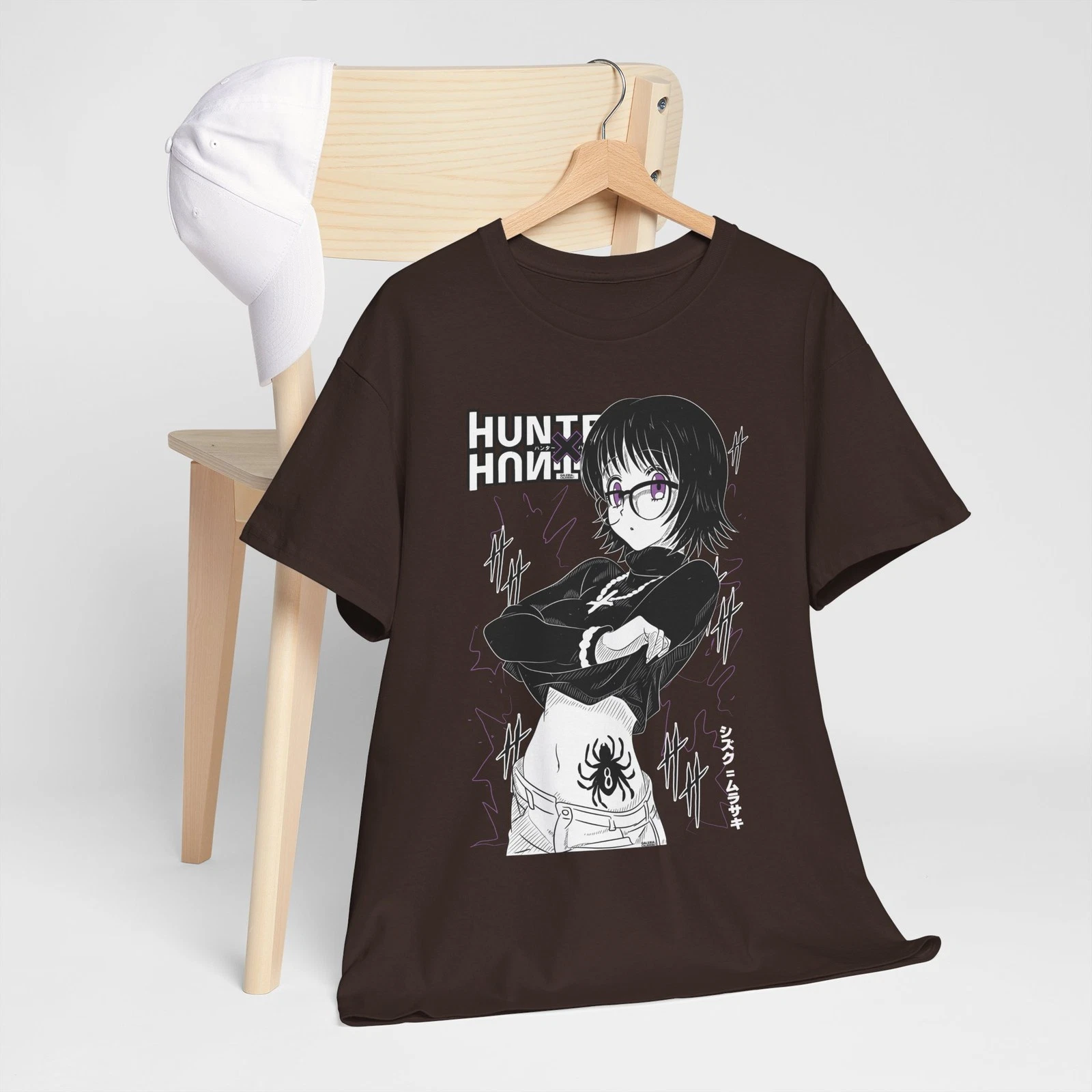 Chrollo Lucilfer T-Shirt xHunter HXH Anime Graphic Tee All Sizes
