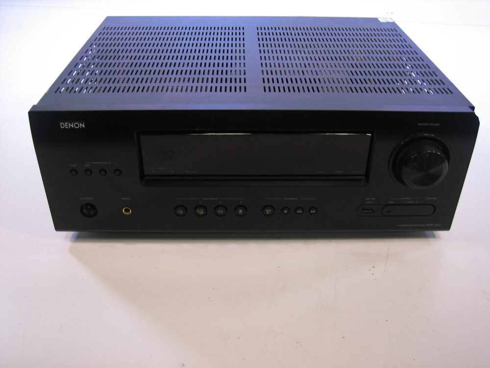 Denon AVR-1612 5.1 Channel Home Theater Receiver-FOR PARTS/AS IS