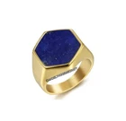 Lapis Lazuli Ring 925 sterling silver Gemstone Ring For Men Gif Anniversary Ring