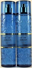 QTY 2 - Bath  Body Works ON THE HORIZON Fine Fragrance Body Mist Spray 8Oz