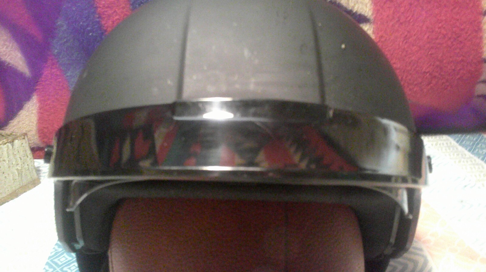 Harley Davidson HDHO3 DOT Certified Adult XXL Half Helmet Built in