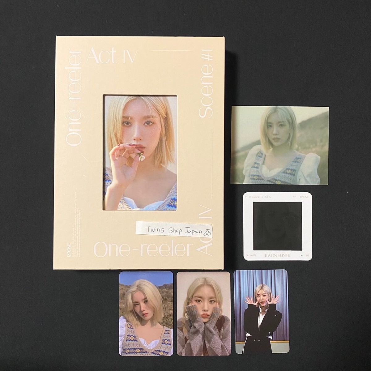 iz*one 4th mini album One-reeler Act IV Eunbi set Photocard