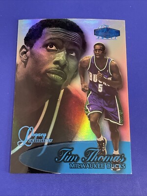 TIM THOMAS 1998-99 Fleer FLAIR SHOWCASE LEGACY COLLECTION ROW 8 /99 Rare BUCKS