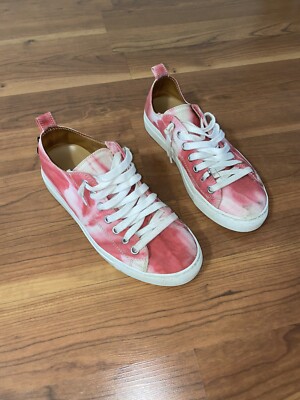 DSQUARED PINK LOWTOP SHOES SIZE 41
