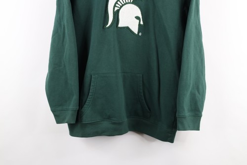 Vintage Nike Boys XL Travis Scott Center Swoosh Michigan State University Hoodie - Picture 3 of 14