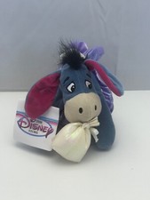 DISNEY STORE SUGAR PLUM FAIRY EEYORE 7" DISNEY BEAN BAG PLUSH TOY