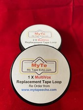 3 X MULTIVOX Nastro Eco Loop Nastro Analogico Loop NUOVO 