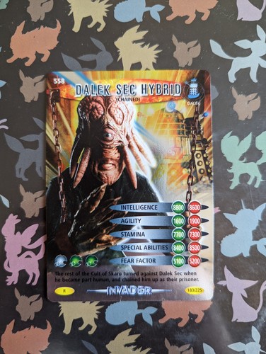 Doctor Who Battles In Time CCG Singles Super Rare Holo, Rare, Common 2007 - Picture 219 of 227