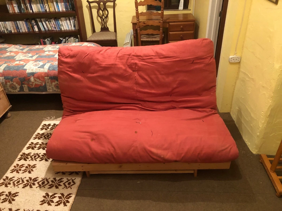 Double Futon 2 Seater Sofa Bed eBay