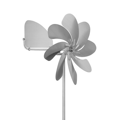 SKARAT A1005 - Windrad ''Speedy 28 plus'' mit Windfahne aus Edelstahl rostfrei