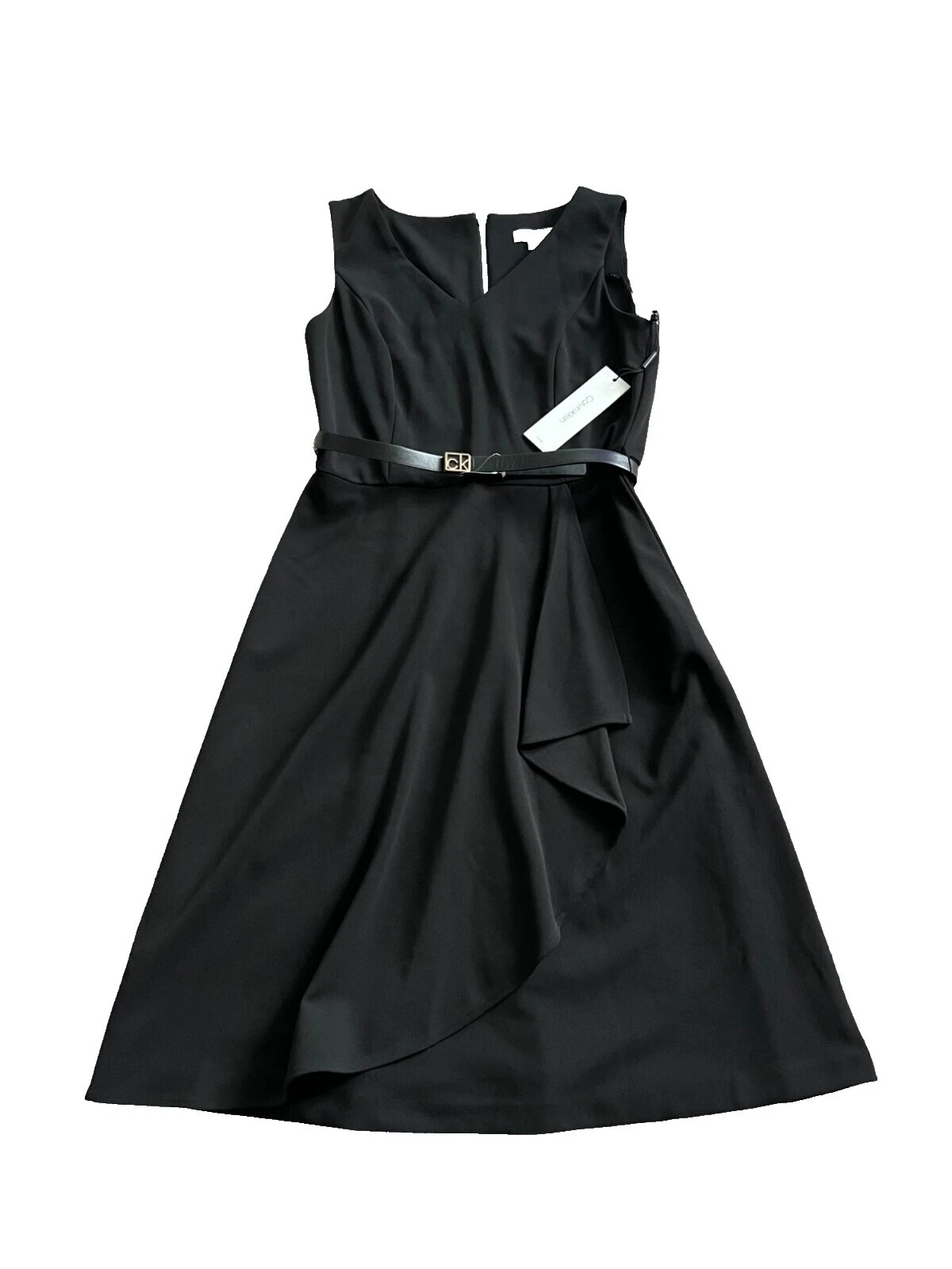 Vestidos de envoltura Calvin Klein Sólido