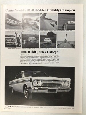 MercuryAdv025 Advertisement 1964 Mercury COMET July 1964 #2
