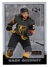 2020-21 O-PEE-CHEE PLATINUM #R-84 GAGE QUINNEY ROOKIE