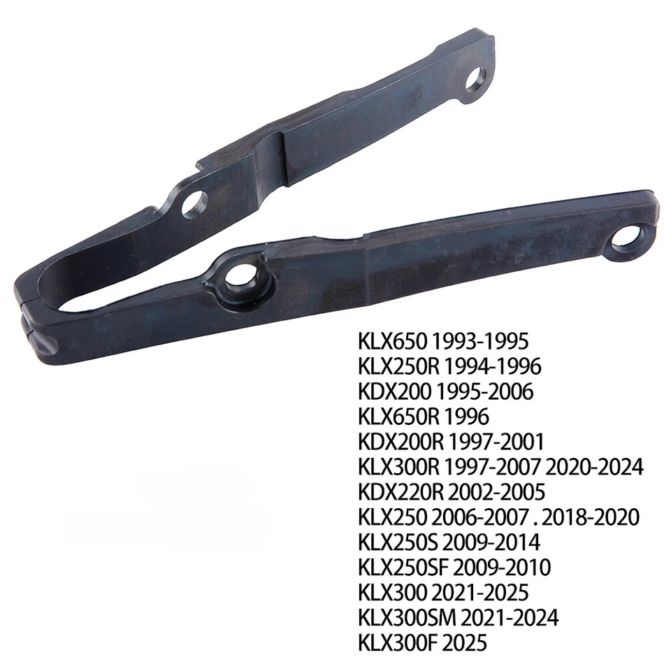 Chain Slider Guides For Kawasaki KLX650 KX250 KLX 250S KLX300R KDX200 KDX220R - Image 2 of 4