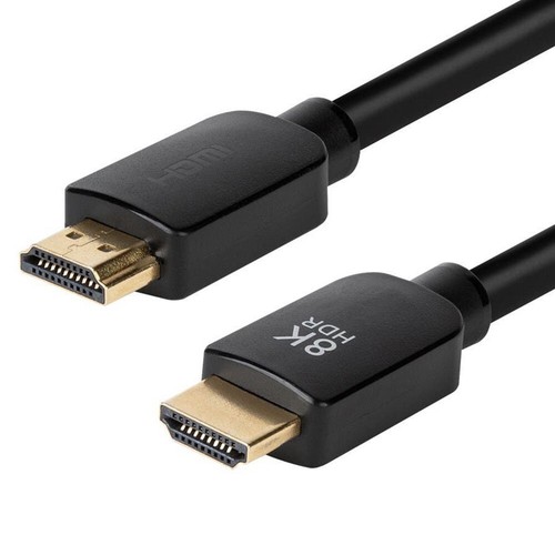 10 Pcs 10FT Ultra High Speed HDMI Cable 8K 60Hz 4K 120Hz 48Gbps 3D HDR ARC Black - Picture 2 of 5