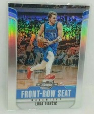2018-19 Panini Contenders Optic Luka Doncic Front Row Seat Silver Prizm RC 