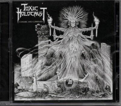 TOXIC HOLOCAUST-CONJURE AND COMMAND-CD-speed-thrash-black metal-punk-midnight