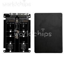 Dual Port NGFF M.2 Solid-State to SATA 3.0 Serial Port Converter Adapter Board