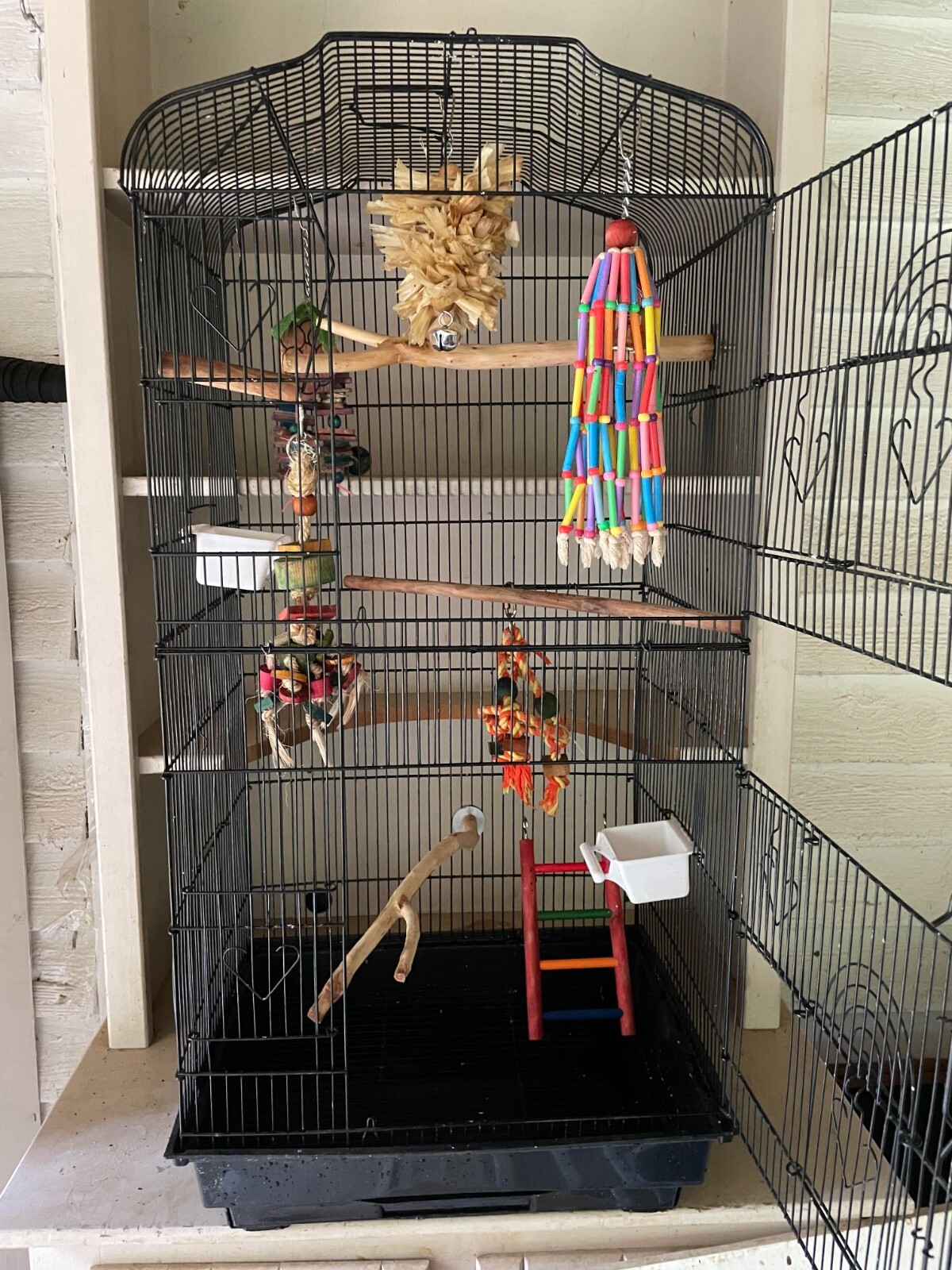 Picture of Bird Cages For Parakeets Prevue Pet Products Barn Style Bird Cage 26 ...