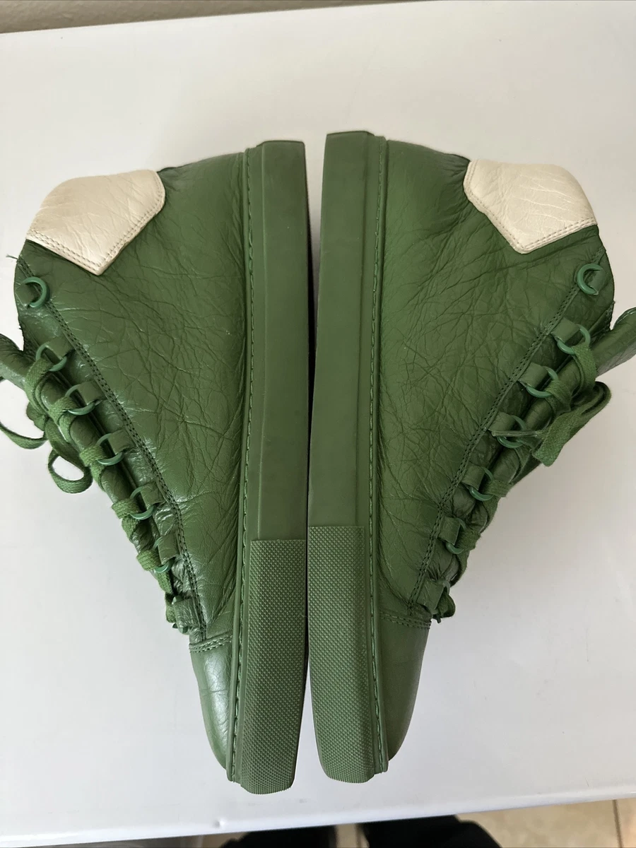 Arena leather low trainers Balenciaga Green size 40 EU in Leather 28654727 #21 Arena leather low trainers Balenciaga Green size 40 EU in Leather 28654727