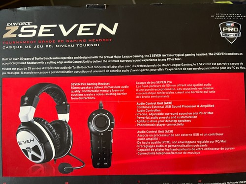 Casque gaming turtle beach Earforce Z Seven PC Mac console major league pro - Photo 8/17