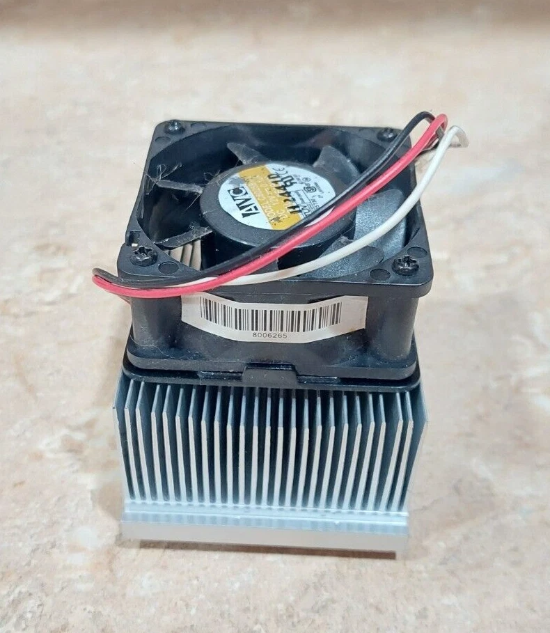 Gateway 980 AVC C6025B12L Fan With Heatsink For Server Motherboard P/N: 8006265 - Image 2 of 3