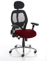 Sanderson Bespoke Colour Seat Chilli Sanderson Bespoke Colour Seat Chilli