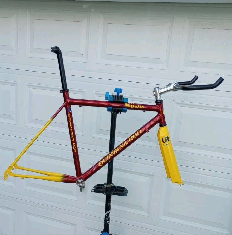 1990s Quintana Roo Tequilo TT Triathlon Frameset 52CM Vintage