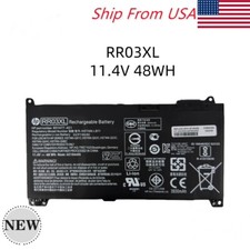 Genuine 48Wh RR03XL Battery For HP ProBook 430 440 450 455 470 G4 G5 851477-421
