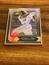 Ke'Bryan Hayes 2021 Topps Transcendent Icons Metal Framed Card Rookie #30 /95