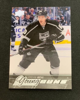 15/16 UPPER DECK YOUNG GUNS ROOKIE RC #202 JORDAN WEAL KINGS *15203