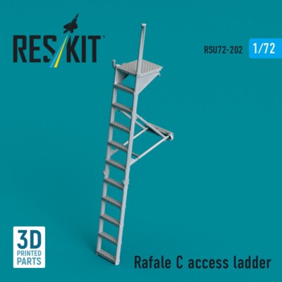 1/72 Reskit RSU72-0202 Rafale C access ladder (3D Printed)