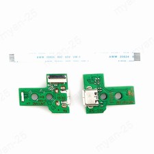 USB Power Charging Port Board for Sony PS4 Controllers JDS-030 with 12 pin Cable