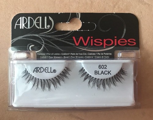 Ardell Wispies False Eyelashes #602 BLACK NIP (G)