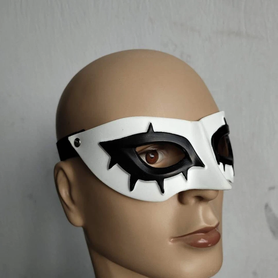 Máscara de ojos de látex accesorios para disfraces de Halloween Foto 3 de 4