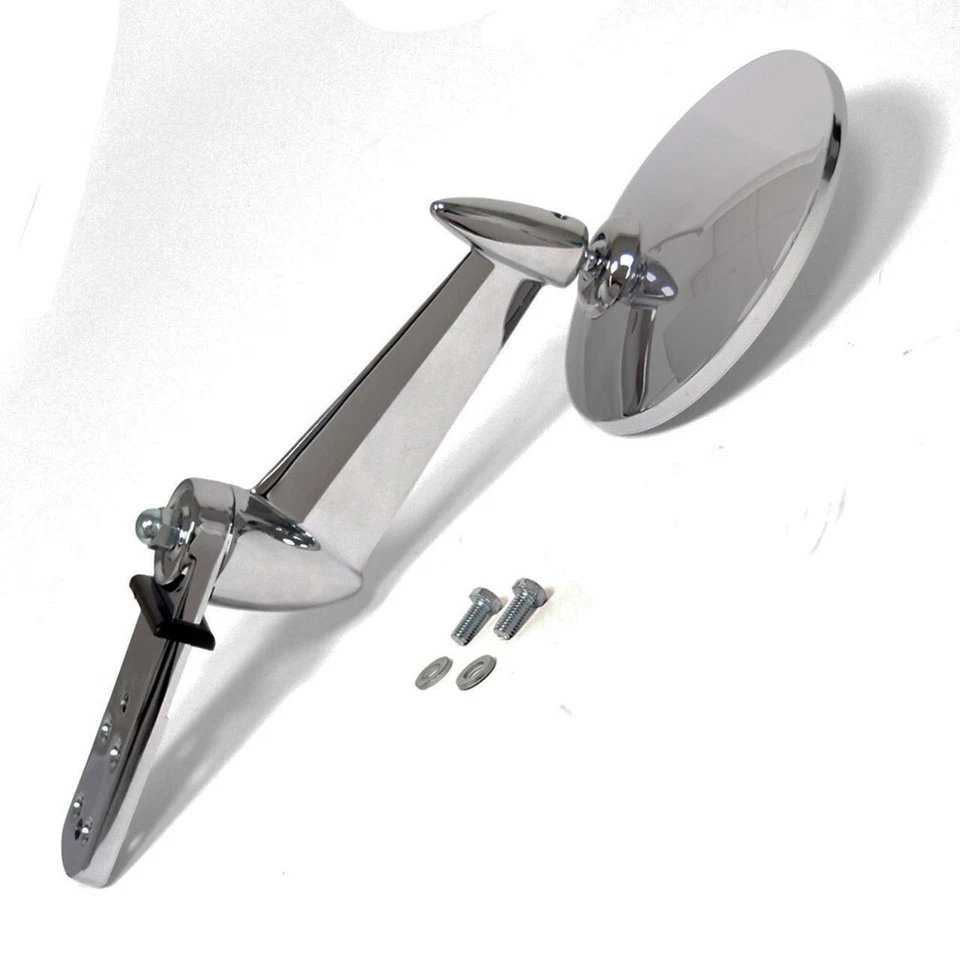 ¡NUEVO! Espejo retrovisor exterior cromado para camioneta Ford F-100 1953-1966 F250 F350 Foto 3 de 4