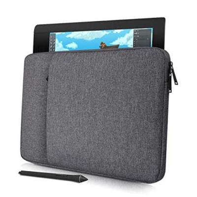 Waterproof Drawing Tablet Sleeve Case for Huion KAMVAS Pro 16, Wacom Space Grey