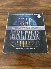 The Zero Game by Brad Meltzer Audio Book on 5 CD Abridged 6 Hrs