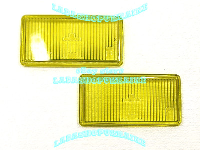 2x 17.5cm*9cm GLASS for Fog Lights Lamps SOVIET RETRO CAR LADA GAZ UAZ MOSKVICH