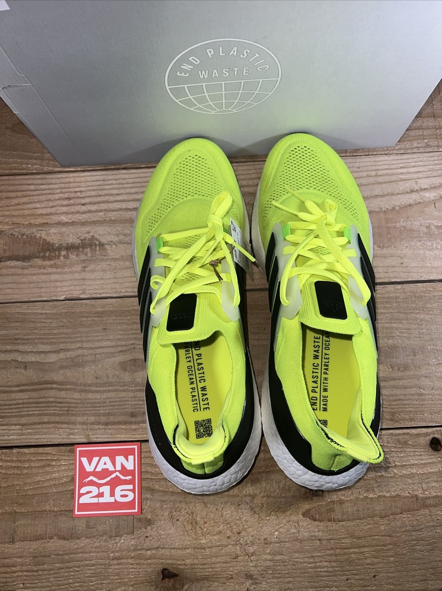 NEW SZ 11.5: Adidas Men's Ultraboost 22 Running Shoes Neon Green