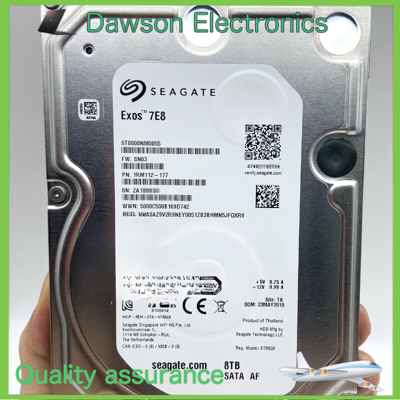 ST8000NM0055 Seagate Enterprise 8TB Capacity V5 7.2K 6Gb/s