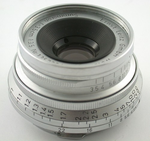 LEICA especial Summaron-M 3,5/35 35 35 mm F3,5 1257824 1955 M3 para techo SBLOO raro - Imagen 7 de 10