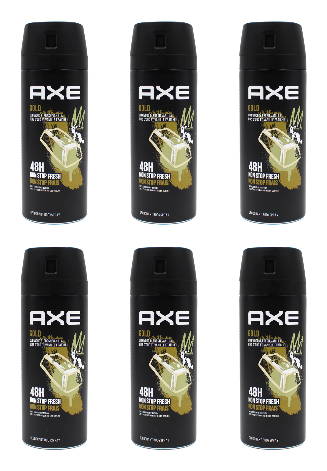 Axe Gold Dark Vainilla Desodorante Spray 015 l - Bild 2