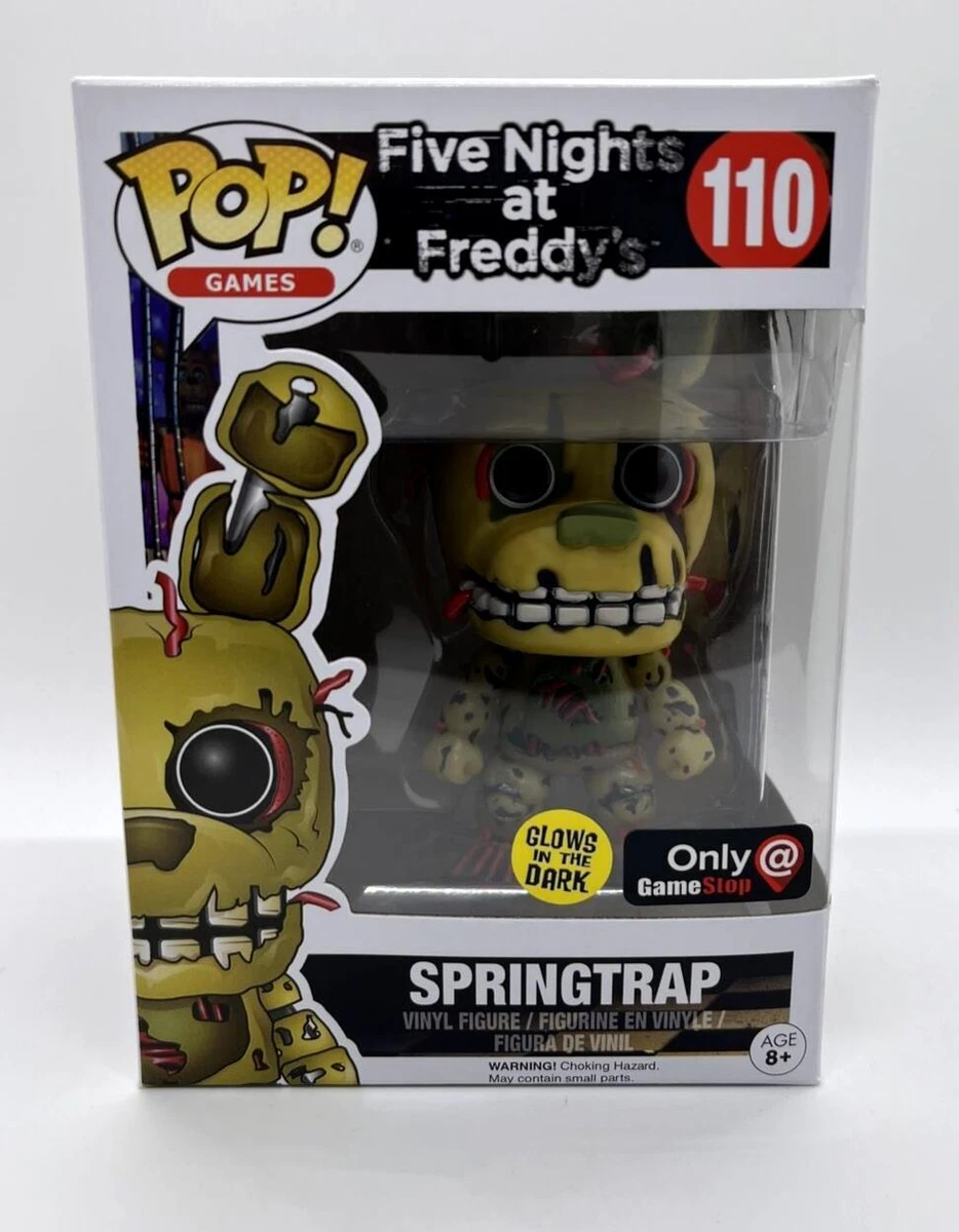 Funko POP Five Nights at Freddys Glow in Dark Springtrap 110 FNAF