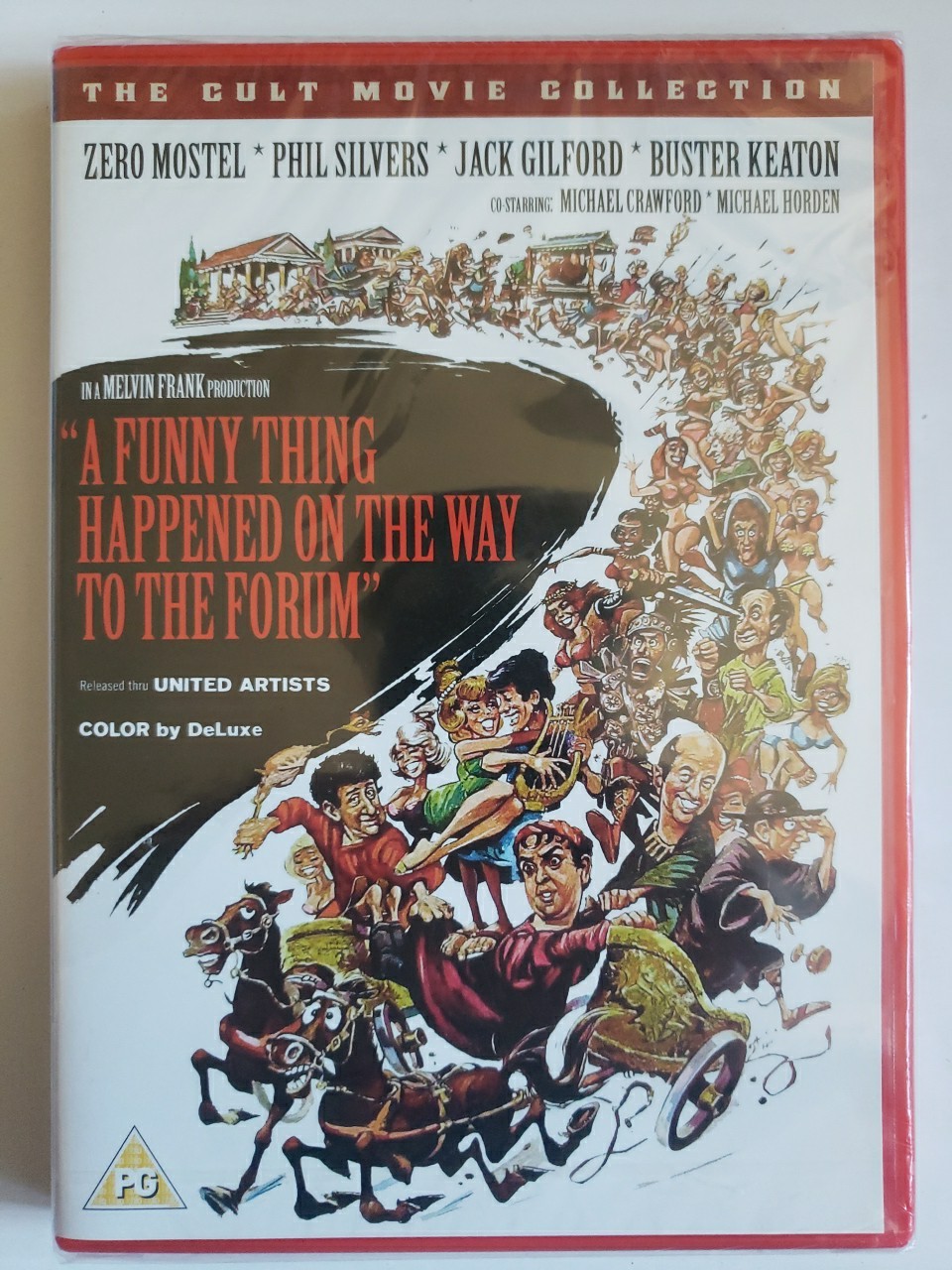 A Funny Thing Happened On The Way To The Forum DVD New And Sealed Free P&P