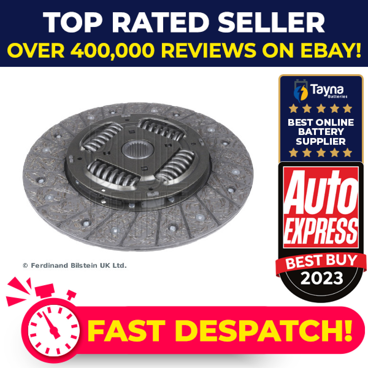 Clutch Centre Plate 250mm ADN13182 Blue Print Friction 30100MB41A Quality New