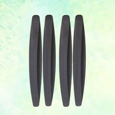 4 Pcs Car Door Edge Guards Anti Collision Side Door Edge Protector Black